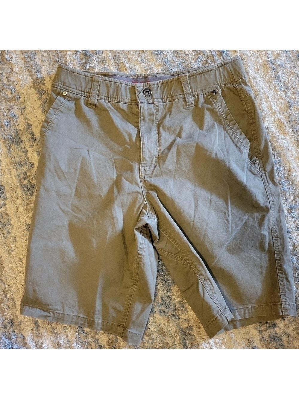 Swiss+Tech Khaki Shorts for Men Size 30